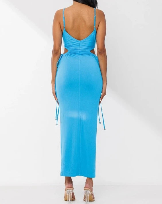 "Costa Rica" Maxi Cutout Dress