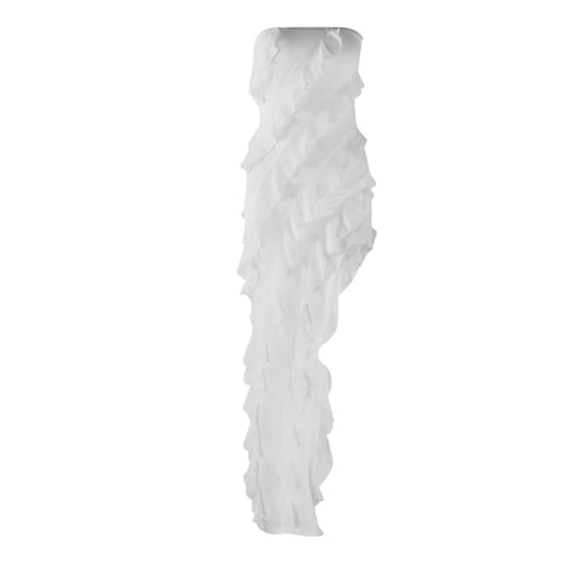 “Opulence” Ruffled Dress